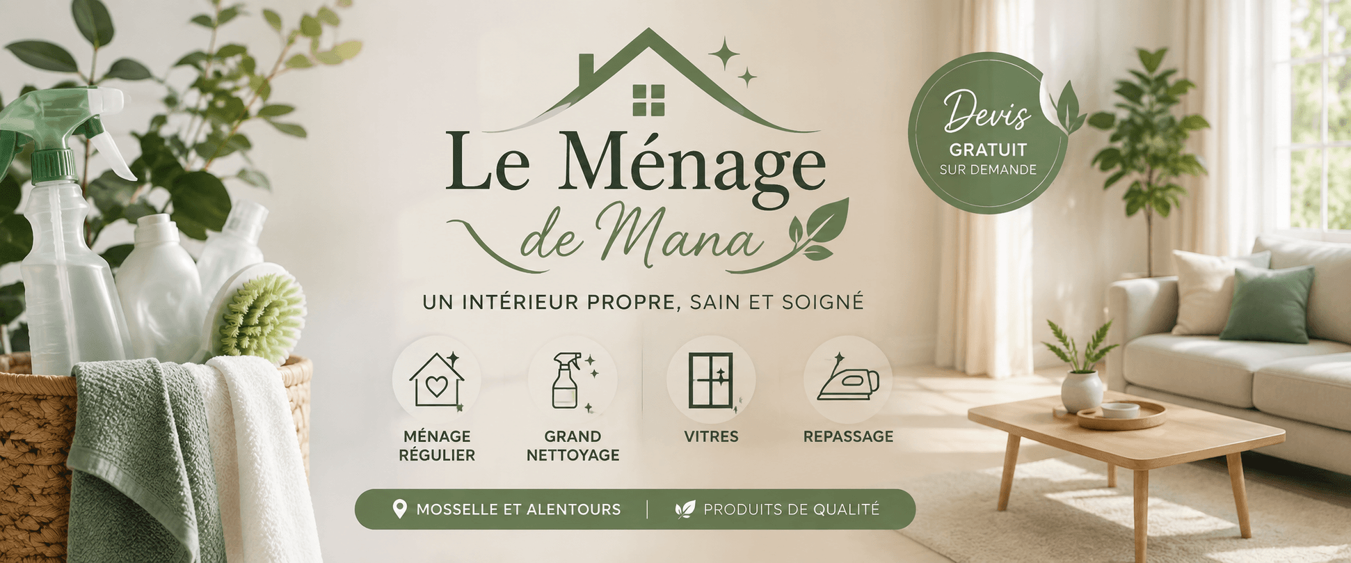 Intervention de ménage réalisé par MATHILDE PETIT à Aulnois-sur-Seille